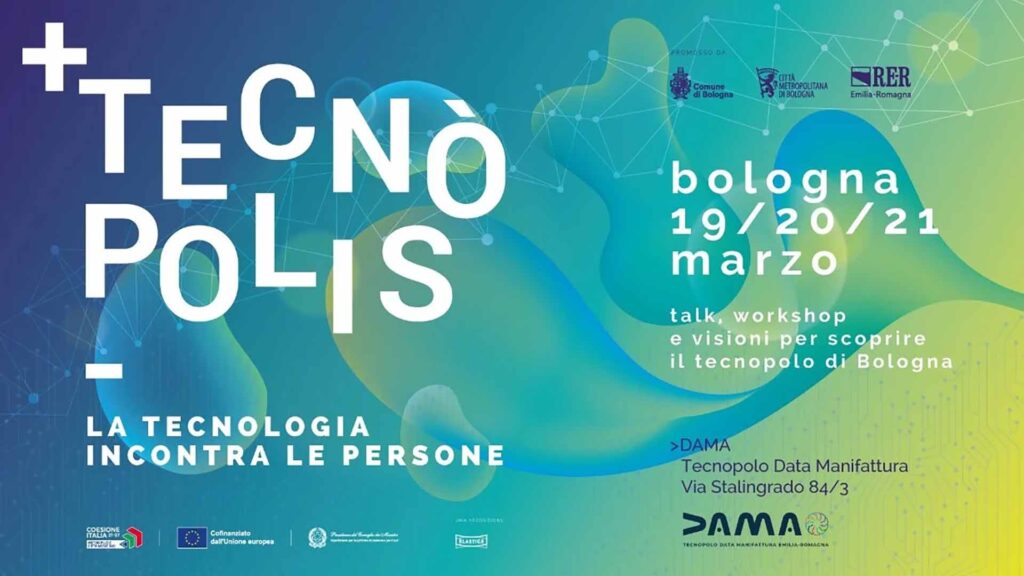 Il banner dell'evento Tecnopolis