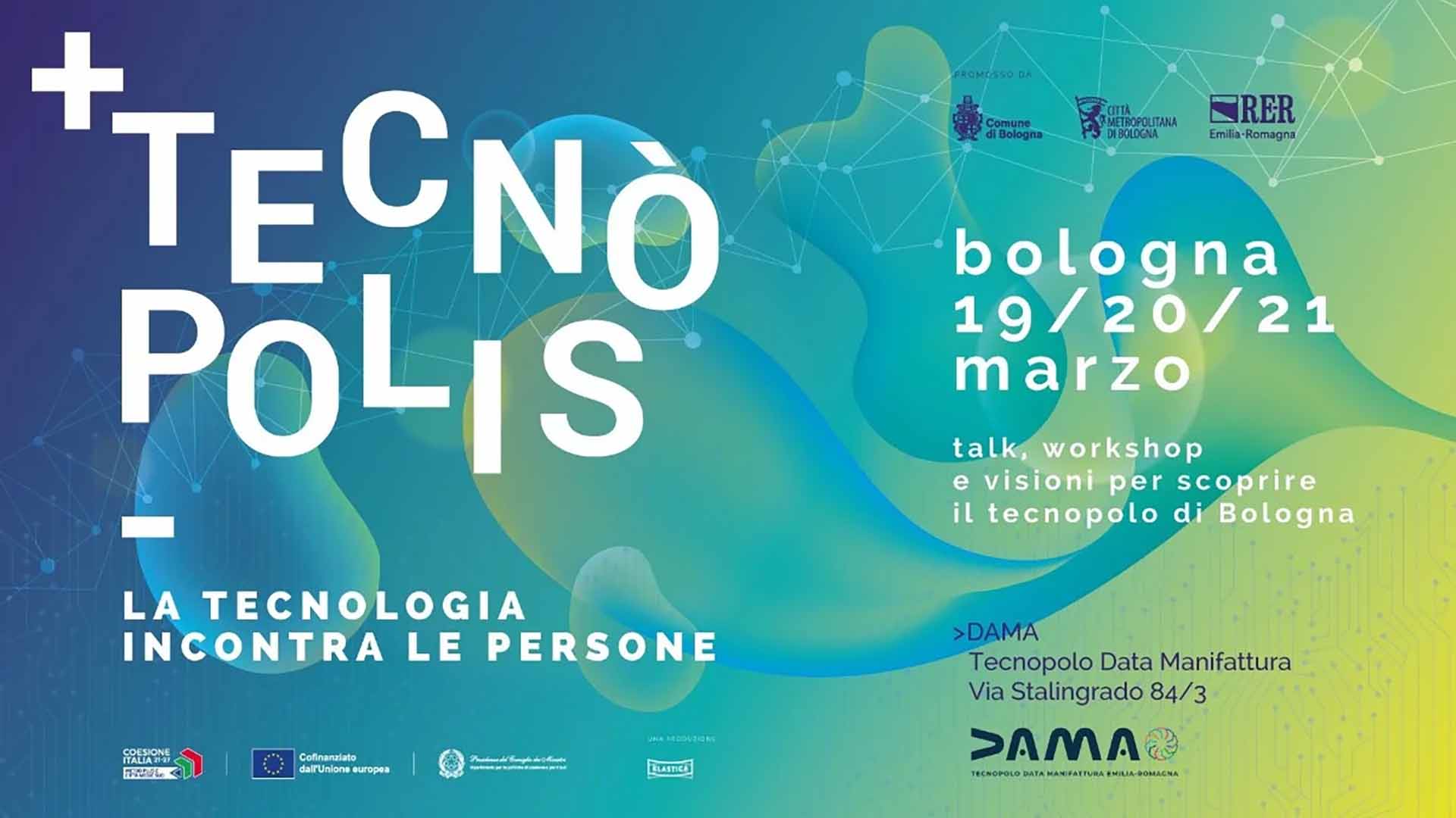 Il banner dell'evento Tecnopolis