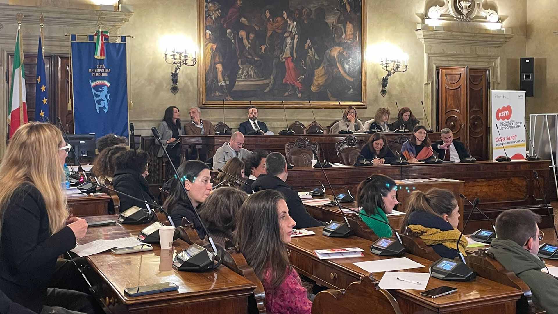 Un incontro dei tavoli di lavoro del PSM