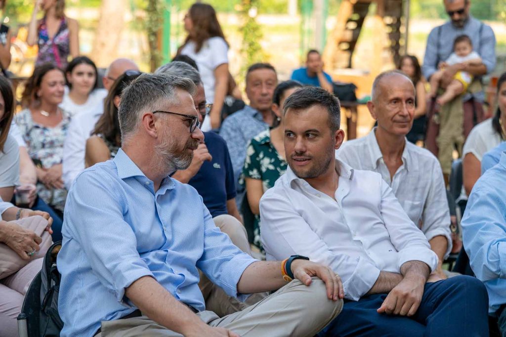 Matteo Lepore, sindaco metropolitano, e Marco Panieri, presidente del Nuovo Circondario Imolese e sindaco di Imola