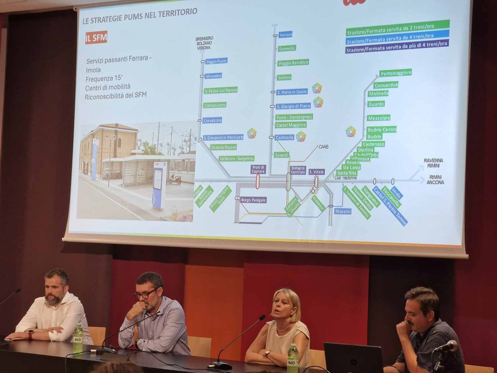 Silvia Bertoni, Servizio Pianificazione della mobilità della Città metropolitana di Bologna