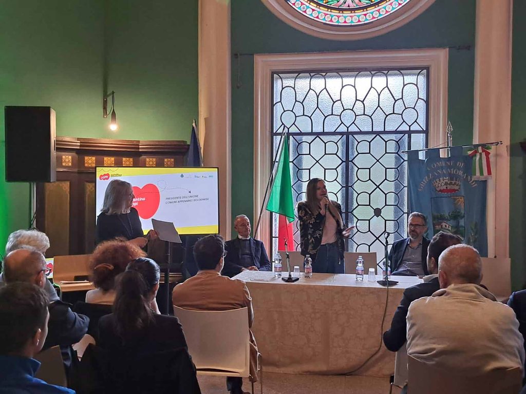 Valentina Cuppi, Matteo Lepore e Franco Rubini